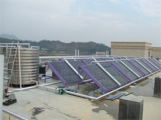 工厂宿舍太阳能热水器工程  太阳能热水器工程方案