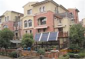 上海别墅太阳能+空气能热水工程